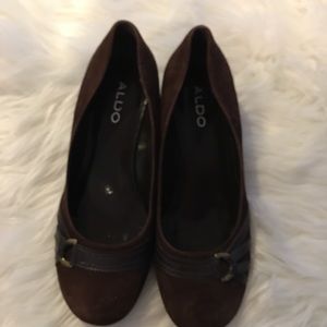 Aldo wedge small heel shoes